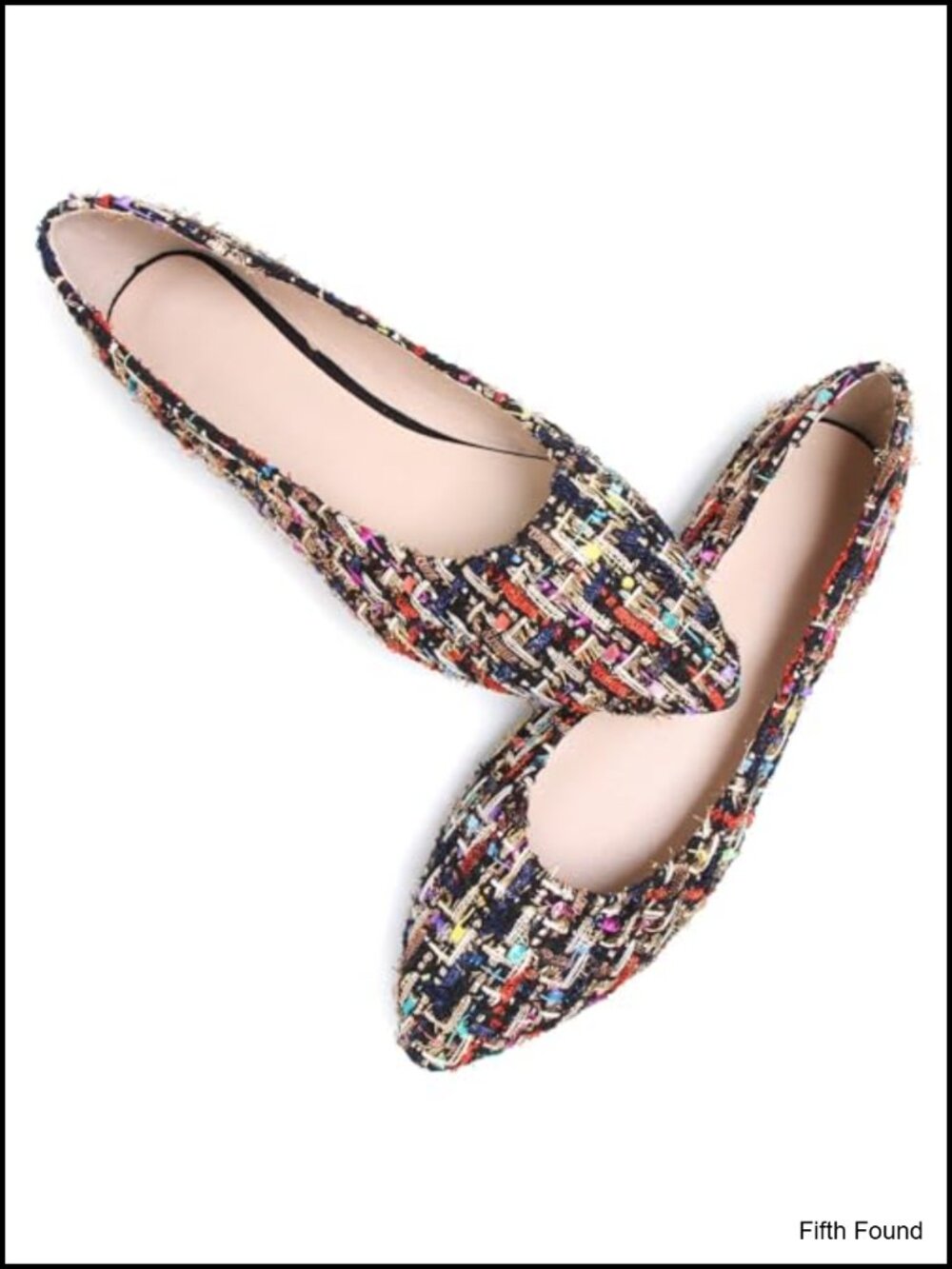 Women's Suede Pointed Toe Ballet Flats Slip-On Comfort